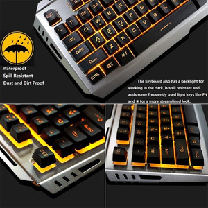 V1 Wired RGB Backlit Glowing Gaming <strong>Keyboard</strong> and Mouse Multimedia Keys Mechanically Operated for <strong>Computer</strong> <strong>Use</strong>