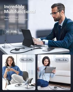 CAFELE 5 in 1 Retractable 100W Fast Charging Cable USB A USB <strong>C</strong> Date USB Cable PD3.0 5A Multi Type <strong>C</strong> Charge <strong>Code</strong> for Phone 16 - Product Image 6
