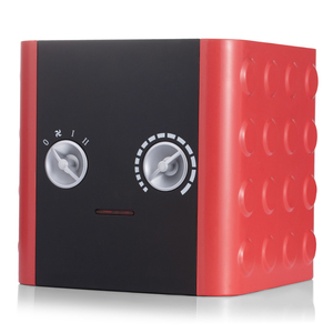 RAF 1500W Forma de bloque de construcción Perilla de protección múltiple Control Termostato ajustable Calentador de ventilador Calentador portátil Calentador eléctrico