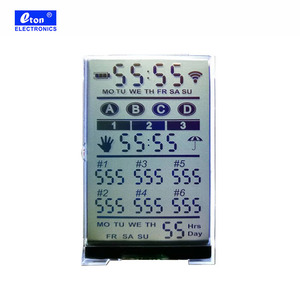 Categoria di prodotto Premium dello schermo LCD a 7 segmenti con ingranaggio grigio personalizzato
