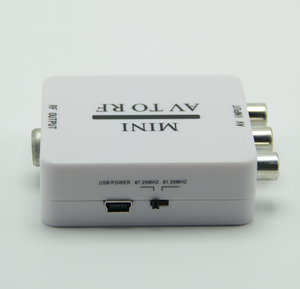 ENTRADA AV, salida RF, Mini AV a RF, convertidor de señal de Audio y vídeo, modulador AV a RF - Product Image 4