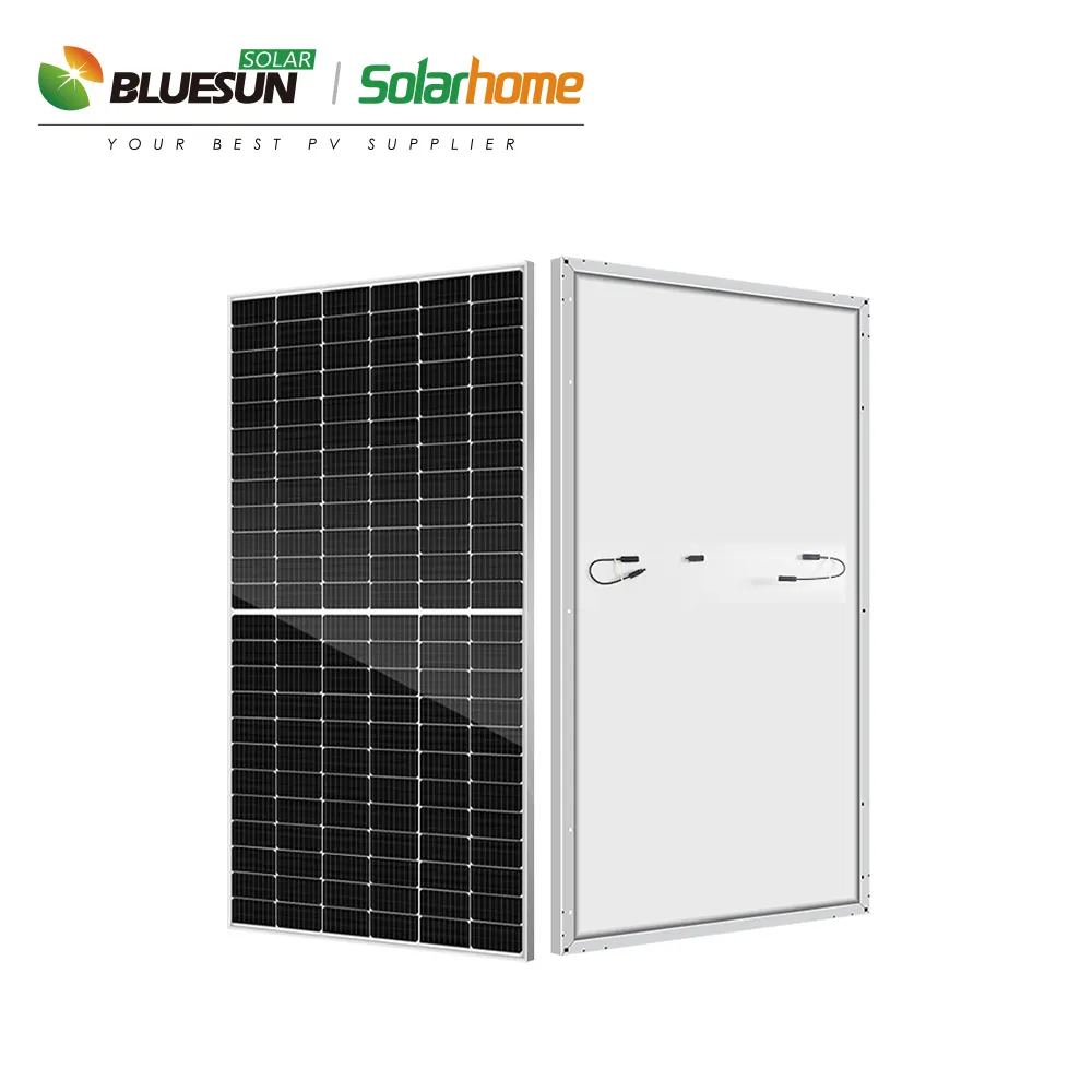 BLUESUN hocheffizienter PV-Module halbzellen 450 W 550 W 560 W 565 W Mono-Cigs-Solarpanel Preis Solarzellensystem Panels Lieferanten