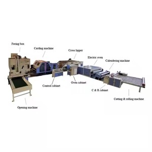 Linea di produzione di ovatta in fibra di poliestere trapunta senza colla tessile - Product Image 2