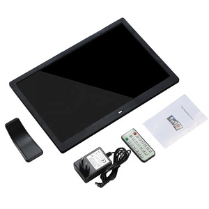 Dijital fotoğraf çerçeveleri <span class=keywords><strong>14</strong></span> inç 1280x800 16:9, duvara monte asansör alışveriş merkezi reklam ekran desteği SD kart/USB