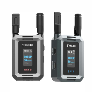 SYNCO XVision高清双HDMI 1080P无线发射器接收器300米范围，带0.04秒低延迟音频和视频附件 - Product Image 1