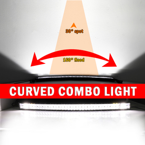 High Power 360w Driving Car Lights <strong>12</strong> 24 <strong>Volt</strong> Off Road <strong>Led</strong> Light Bar, Wholesale New CE ROHS EMARK Curved 52 Inch <strong>Led</strong> Light Bar - Product Image 5