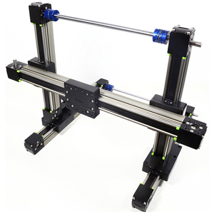 Pequeño Multi Axis XYZ Guía de movimiento lineal CNC Sistema de riel de etapa lineal Actuador lineal de 3 etapas - Product Image 6