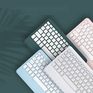 Suitable for Tablet Phone <strong>Computer</strong> Three Systems, Universal Wireless <strong>Keyboard</strong> 10&quot; Mini Ultra-Thin Portable <strong>Keyboard</strong> - Product Image 2