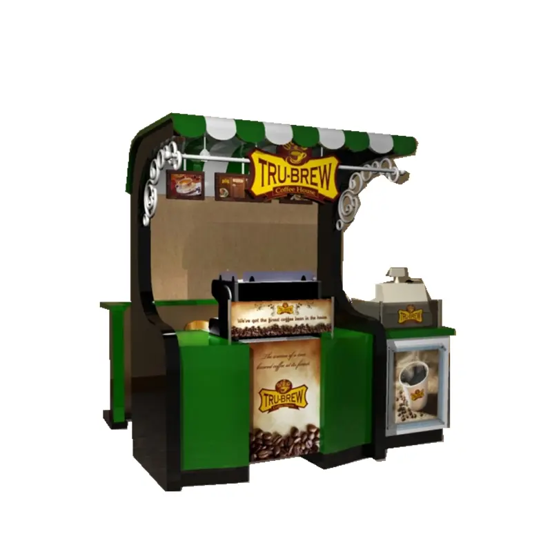 Outdoor Express Kaffee wagen benutzer definierte Kaffee wagen Kaffeest änder Design