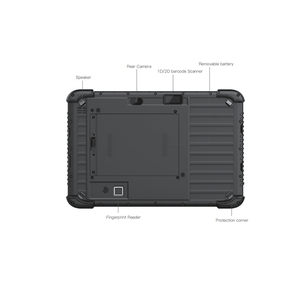 Industrial Computer 4G Rugged Tablet PC Kid Proof Rugged Tablet Rugged 10inch Pc Tablet <strong>windows</strong> Rj45 2d Scanner - Product Image 2