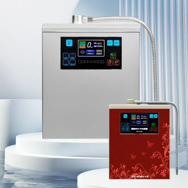 Alkalische Water Ionisator Ph 2.8 Tot 11 Zuur Alkalische Watermaker Machine Met Filtratiesysteem