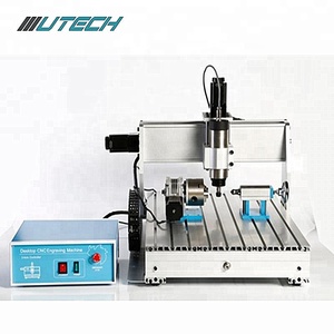 热卖多头迷你数控3040 6090路由器60x40 4轴数控木工雕刻机塑料玻璃 - Product Image 5