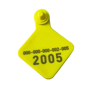 Long Range 860-960MHz UHF TPU RFID Ear Tag Animal Ear Tag QR <strong>Code</strong> for Cattle Goat Sheep Tracking Printed Access Control Cards - Product Image 3