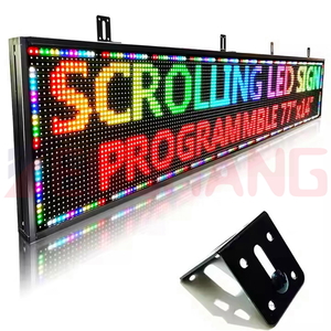 Factory Outdoor P5 P10 programmabile programmabile Display a colori messaggio di controllo a Led schermo a scorrimento - Product Image 1