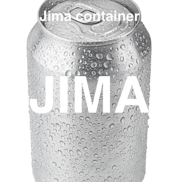 JIMA-lata de aluminio para bebidas, bote vacío de aluminio para bebidas