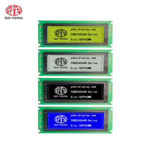 Di grandi dimensioni COB 240*64 caratteri 180*65MM modulo LCD Display con colore blu nero verde e grigio per la fabbrica - Product Image 5