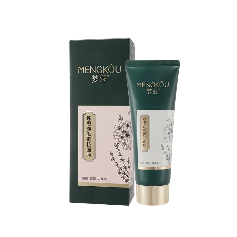 Di alta qualità Private Label Mengkou rimozione punti neri purificante cura della pelle del viso idratante Peel Off argilla fango facciale