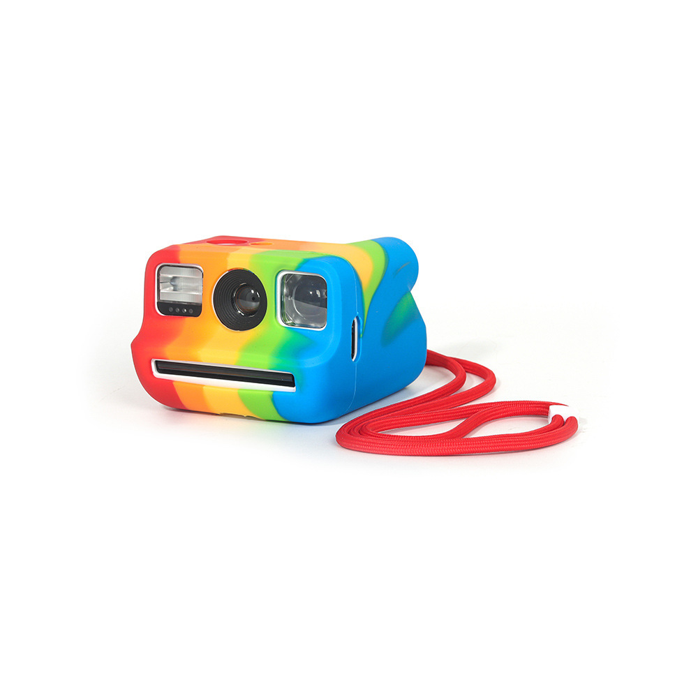 silicone sleeve rainbow-red orange yellow green blue