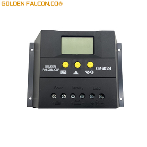 Regolatore di carica solare 12V/24V 60A Off Grid regolatore di carica della batteria solare con display LCD