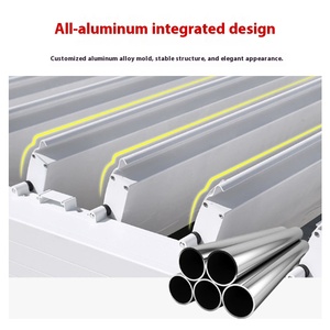 <span class=keywords><strong>Gazebo</strong></span> eléctrico con persianas para jardín, luz LED, parasol con persianas, a prueba de lluvia, parasol de ocio, <span class=keywords><strong>Gazebo</strong></span>, pérgola de aluminio - Product Image 3