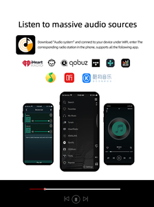 Módulo receptor de audio Bluetooth y wifi inalámbrico multihabitación al por mayor con entrada auxiliar, interfaz USB Play y Ethernet para el hogar - Product Image 5
