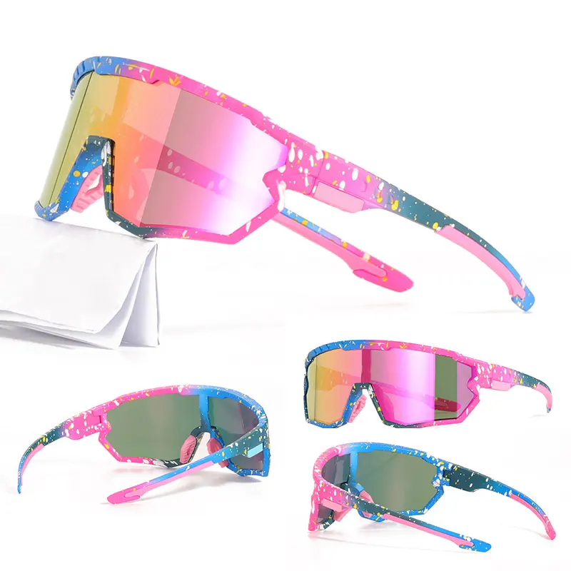 Gafas de sol para deportes de ciclismo, lentes de sol para deportes extremos al aire libre, tr90 OEM, 2023