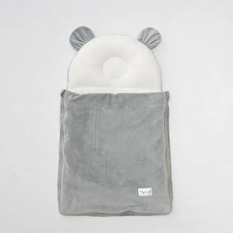 सुपर सॉफ्ट सांस लेने योग्य 100% कॉटन स्ट्रेच बेबी स्लीप बैग वार्म स्टाइल बेबी स्लीपिंग बैग