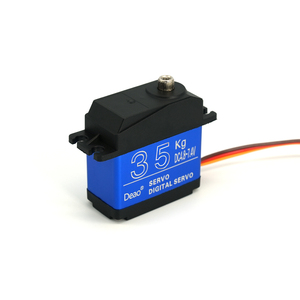 Hoch drehmoment Metall getriebe Digital Servo 35KG 180 Grad Roboterarm Roboter 4.8-7.4V