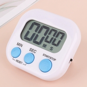 Timer da cucina Display Lcd grande schermo Timer elettronico positivo negativo Timer di cottura promemoria temporizzazione grande allarme forte - Product Image 1