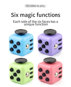 高品質のフィジェットおもちゃアンチストレス多機能グッドフィールフィジェットキューブ - Product Image 4