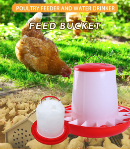 Chất Lượng Cao Gia Cầm Thức Ăn Và Người Uống Của Nhãn Hiệu Gia Cầm Nước Máng 6L Gà Uống Máng - Product Image 4
