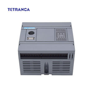 24 puntos 14DI (NPN)/10DO (NPN) 6 Entrada analógica 2 Salida analógica Controlador Plc Salida de transistor de relé