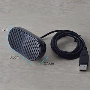 Cassa audio portatile Mini altoparlante USB alimentato per Computer Stereo altoparlante Subwoofer per PS4 gioco Notebook PC portatile - Product Image 2
