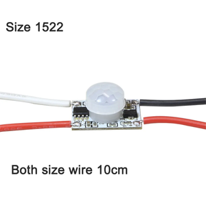 Mini IR piroeléctrico infrarrojo PIR Sensor de movimiento humano Módulo de detector automático AM312 Sensor DC 3,7 a 12V Sensor de movimiento PIR