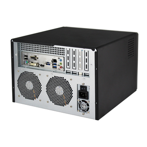 8 vassoi HDD intercambiabili a caldo utilizzano Desktop custodia per Computer vuota fai-da-te custodia per PC rete di archiviazione collegata Server Chassis Home nero - Product Image 3