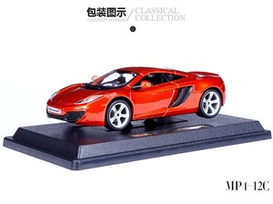 高品質1:24スケールMP4-12C合金おもちゃ車モデルシミュレーションダイキャストおもちゃモデル車子供用大人の装飾コレクション - Product Image 6