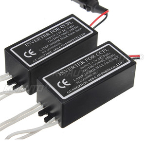 2Pcs CCFL Inverter Spare Ballast for Angel Eyes Halo Rings <strong>Kit</strong> 12V Replacement Waterproof