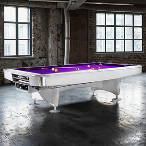 Chuyên Nghiệp Sang Trọng 9 Bóng Bàn Bida Rắn Gỗ Bàn Hồ Bơi Với Khung Mạnh Mẽ Bền Tùy Chỉnh Kích Thước - Product Image 5