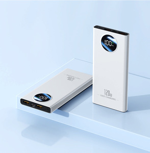 PANTALLA LED 120W Fuente de alimentación móvil de carga súper rápida 20000 MAh 10000 MAh Salida de entrada tipo C de gran capacidad - Product Image 2