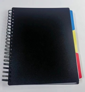 Letter Size <strong>Notebook</strong> 150 Pages <strong>With</strong> 3 Taps PP Color Fashion Presentation Document File <strong>Folders</strong> for Student Business - Product Image 6