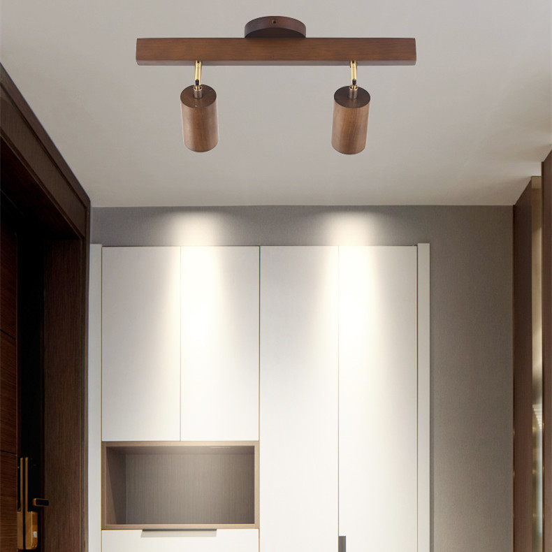 Noyer couleur 2 têtes 12w