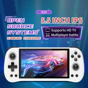 X555.5インチ最新POWKIDDY1280 * 720 IPSスクリーンRK3566ハンドヘルドゲームコンソールオープンソースレトロコンソール - Product Image 3