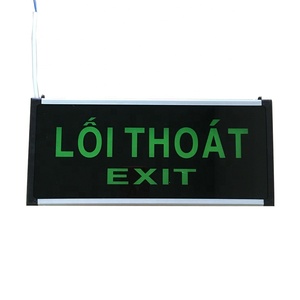 Bán buôn cuộc sống lâu dài dễ dàng để cài đặt dấu hiệu Xuất Cảnh nhôm - Product Image 2