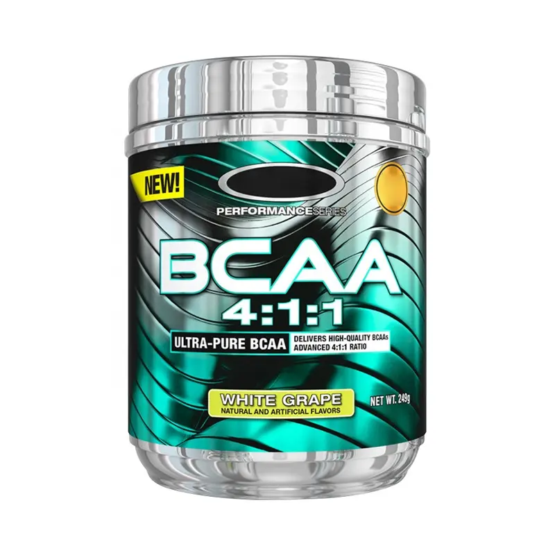 Bcaa-Polvo de proteína de aminoácido para ejercicio físico, aumento de proteína de suero muscular en polvo