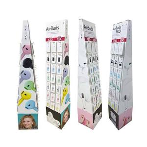 Rotatable Cardboard <strong>Hooks</strong> <strong>Display</strong> Rack Pop up Counter <strong>Display</strong> Tray <strong>Table</strong> <strong>Top</strong> Peg <strong>Display</strong> <strong>With</strong> Factory Price - Product Image 4