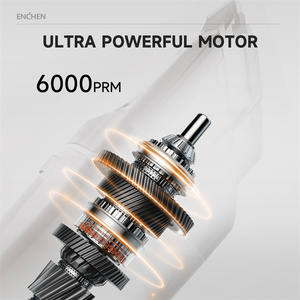 Orijinal akülü şarj edilebilir elektrikli berber pürüzsüz seramik saç makasları bileme makinesi ev çin üretilen RV - Product Image 4