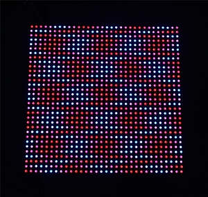 Ws2812b SMD5050สีเต็มรูปแบบ RGB เปลี่ยนสีได้30*30ซม Matrix Sk6812จอแสดงผลพิกเซลแบบยืดหยุ่นที่ตั้งโปรแกรมได้แบบดิจิตอล