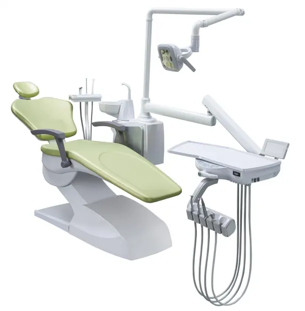 Silla dental del conjunto completo de la unidad dental del precio de fábrica para la clínica dental