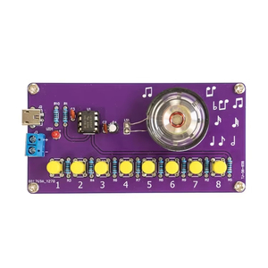 NE555 elektronik DIY piyano kiti 8th sipariş notları eğlenceli lehimleme uygulama devre CKD kitleri ve parçaları - Product Image 2