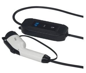 CQC 120V47-63HzインジケーターライトOLED1.3インチSAEJ1772電流調整スマートポータブル充電器Ev - Product Image 6